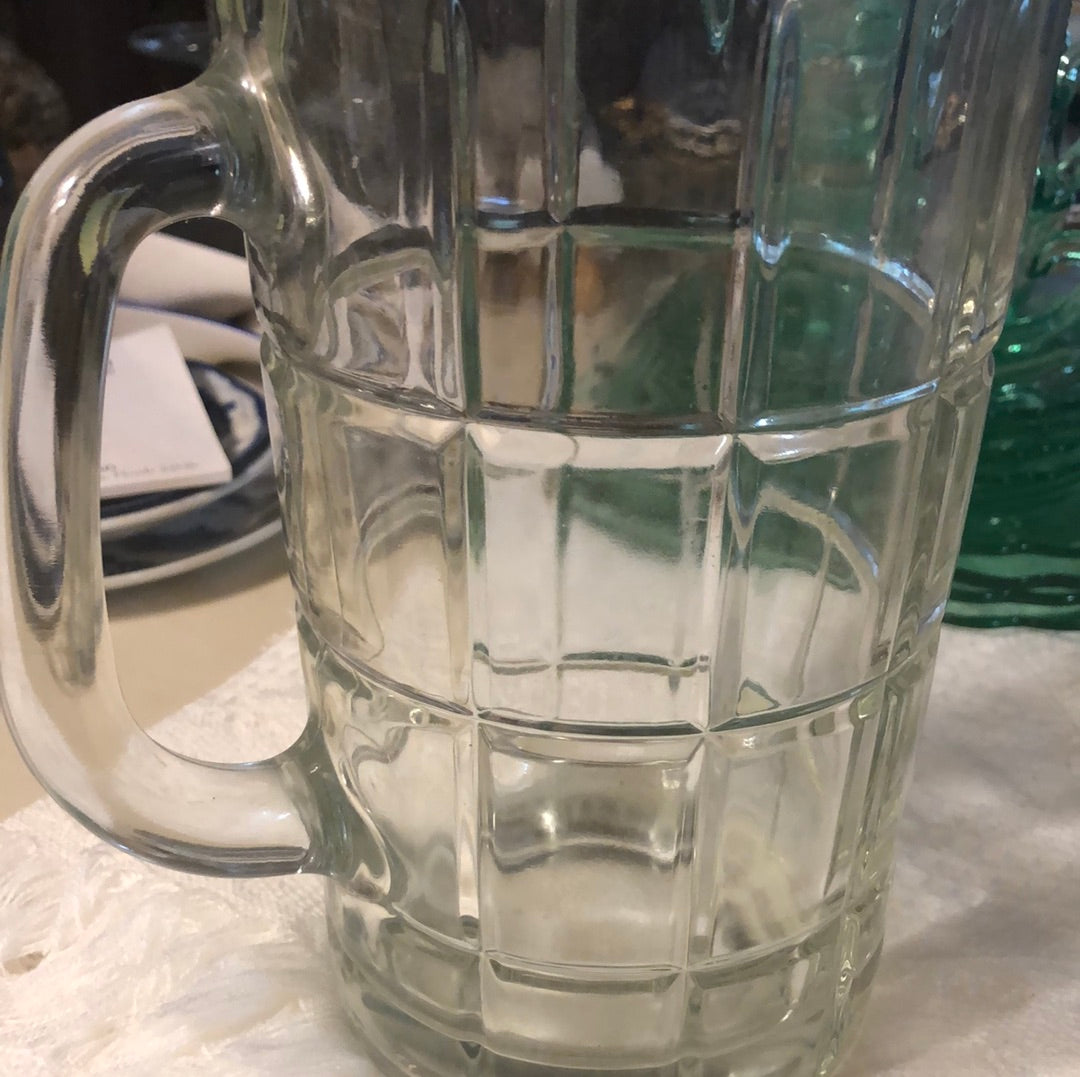Anchor Hocking Tartan Pitcher
