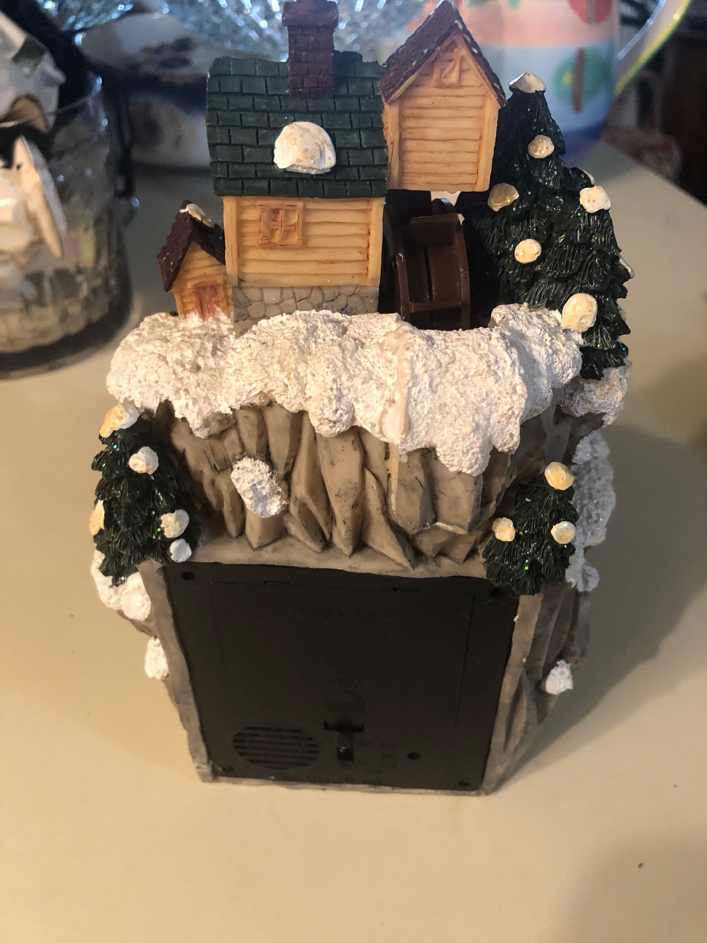 Christmas Village Musical 🎶 Waterfall