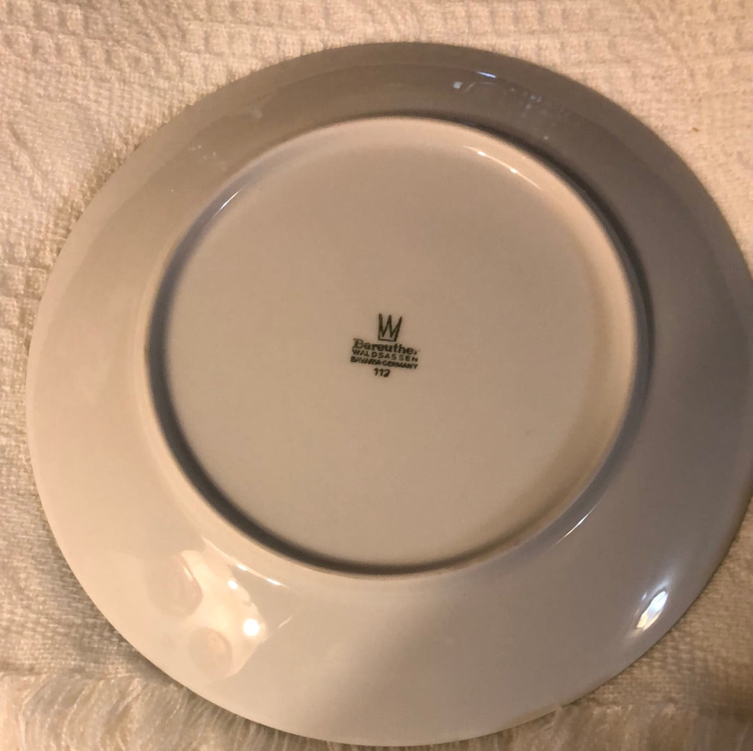 Bavarian Plate from Germany Deers