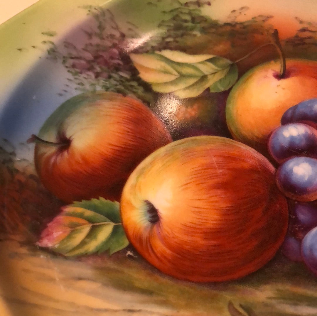 Vintage Bohemian Porcelain Luncheon Plate