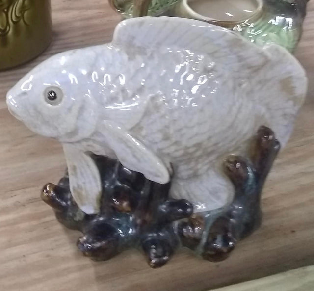 Ceramic hand painted fish 🐟 
