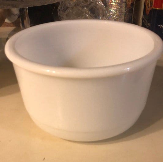 Milk Glass Mixer Bowl