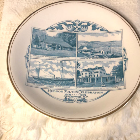 1909 Hudson Fulton Celebration Plate