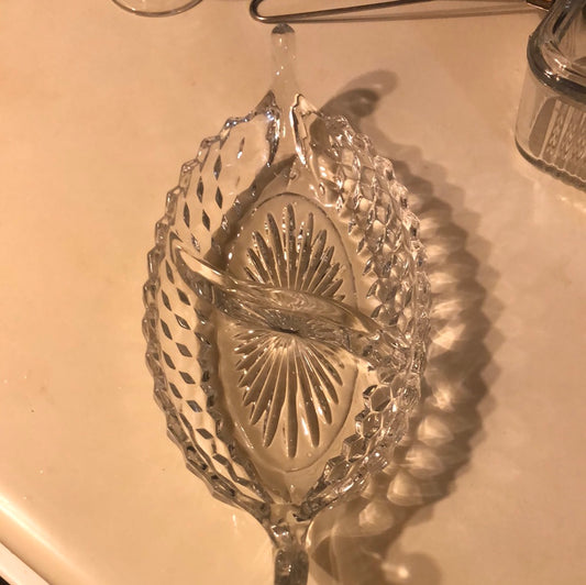 Fostoria DIVIDED dish