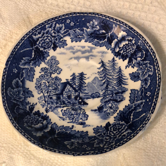 Blue Willow Saucer Rare