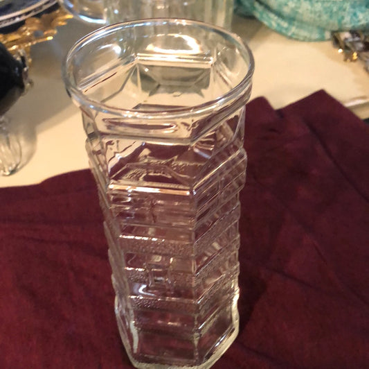 Red Lobster Light House Glass