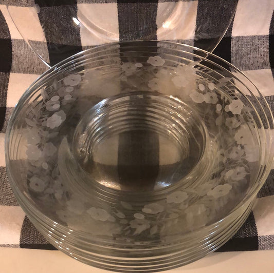 Depression Glass Luncheon Plates