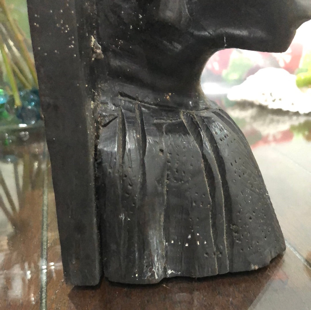 African Male Tribal Head statue