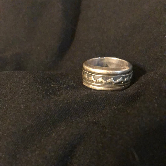 Dolphin Ring Sterling